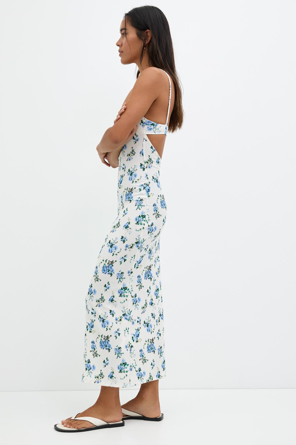 Floral midi dress