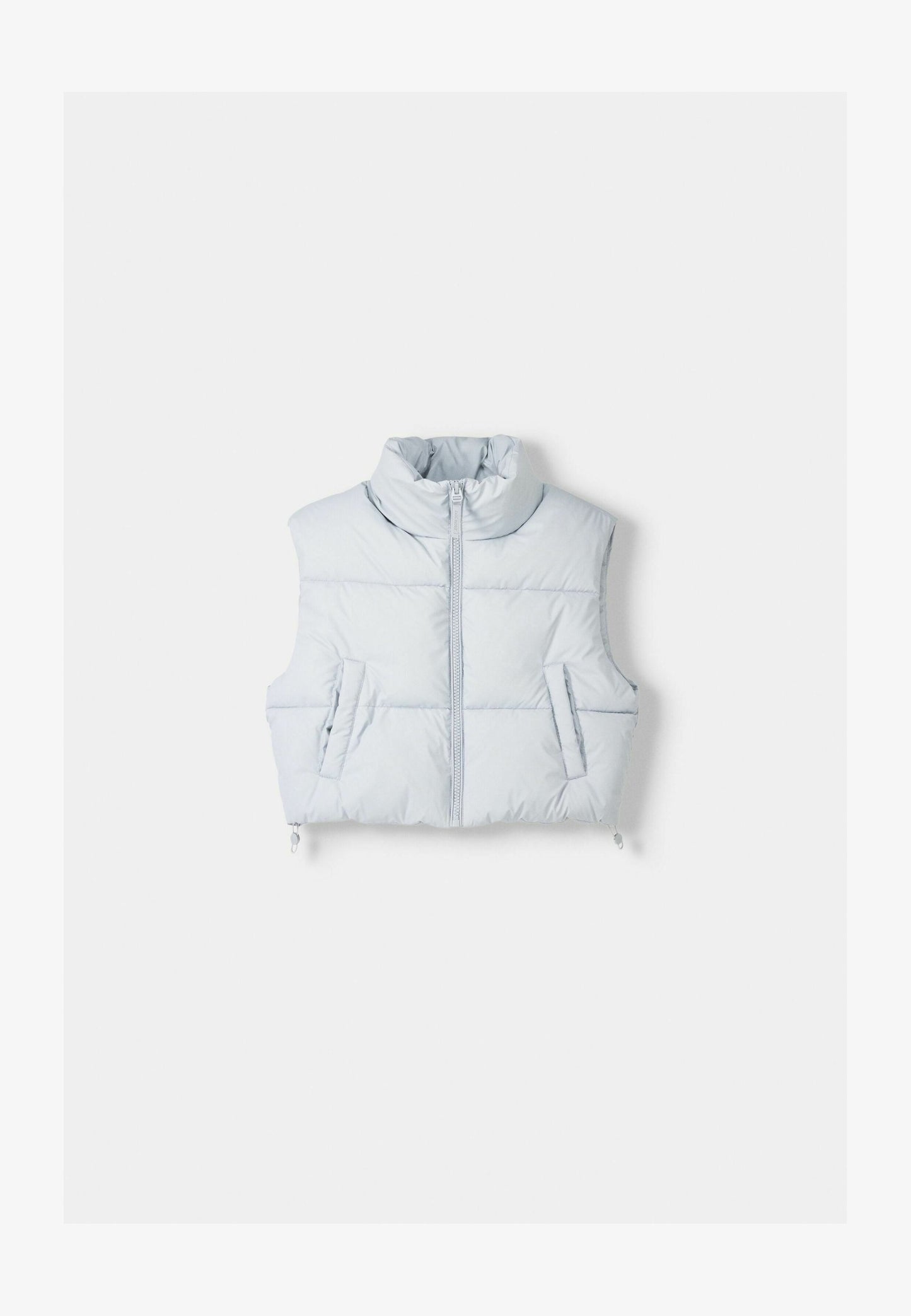 Bershka - CROPPED PUFFER - Veste sans manches