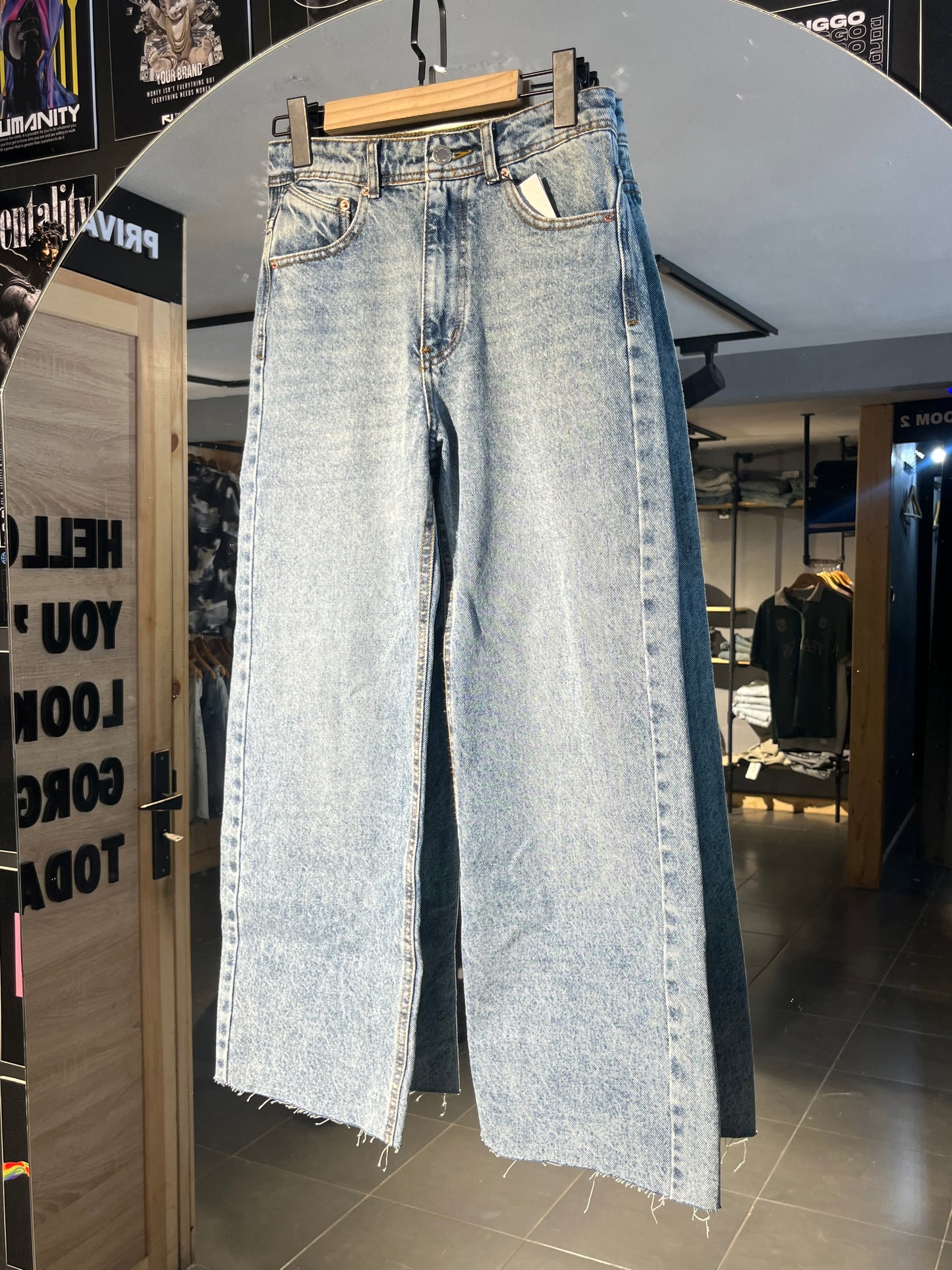 Jeans STRAIGHT CROPPED