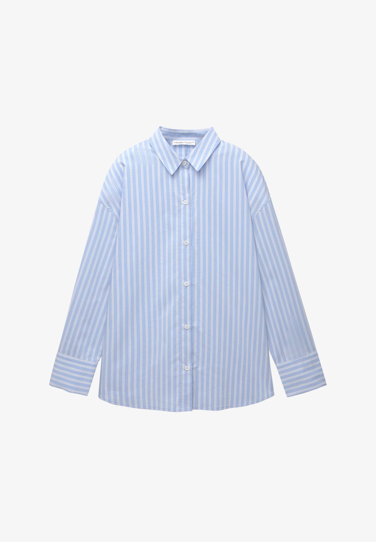 Pullandbear - STRIPED OVERSIZE - Chemisier