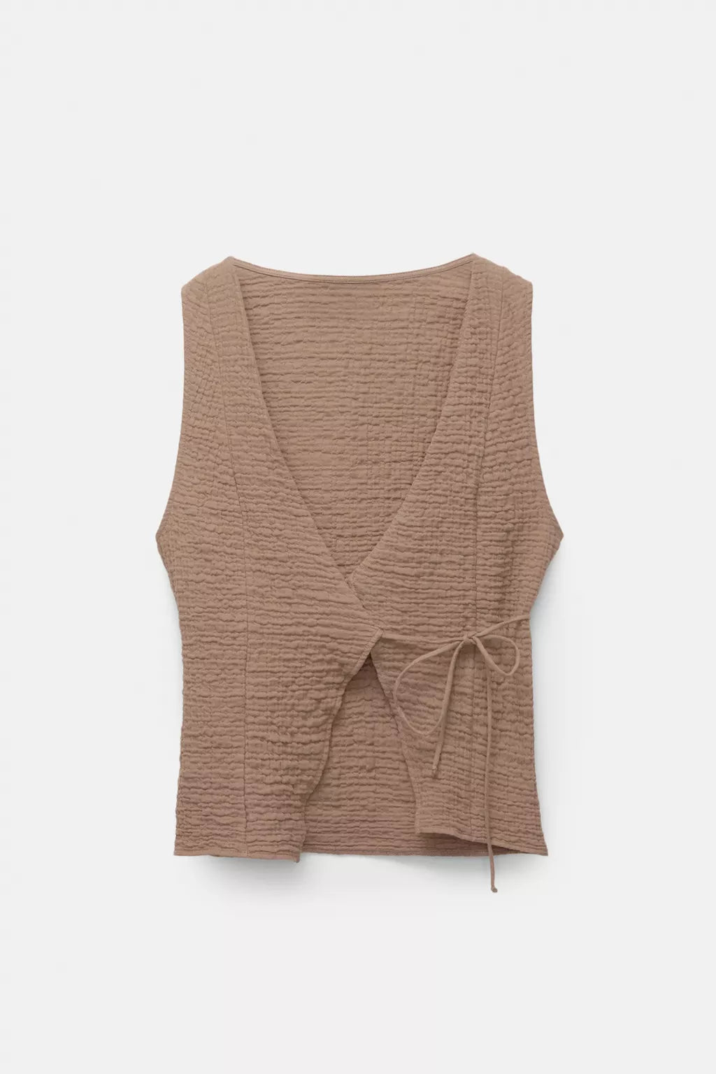 Creased-effect rustic set