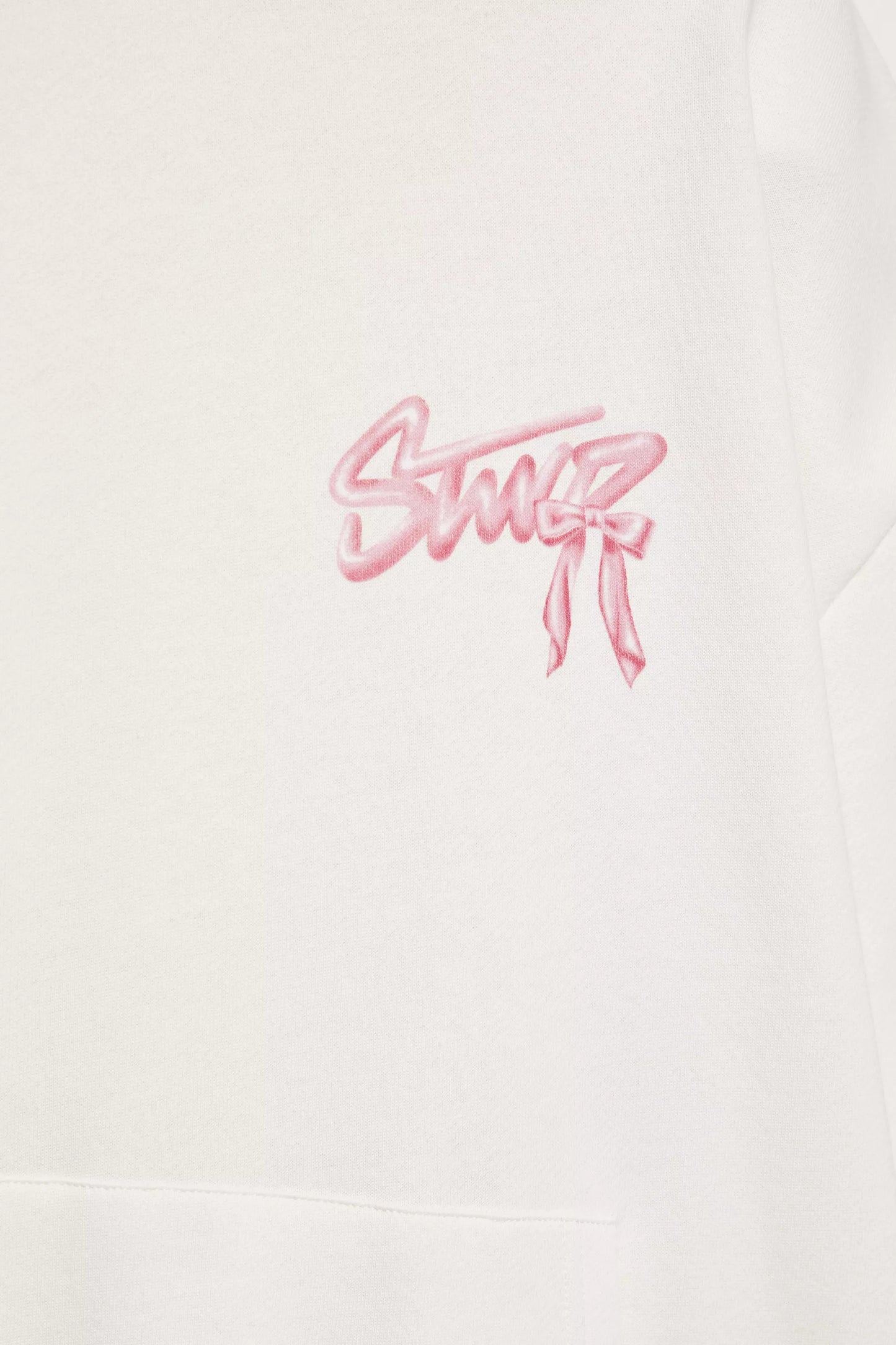 Hoodie with bow graphic - Pullandbear