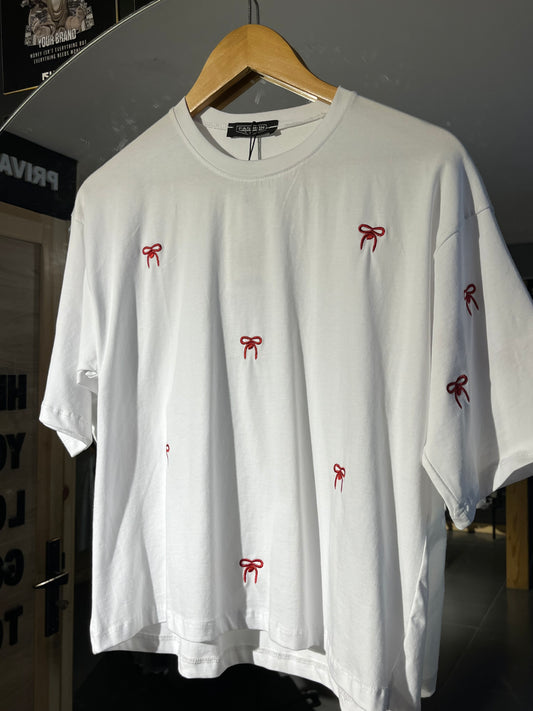 T-shirt Bow ribbon