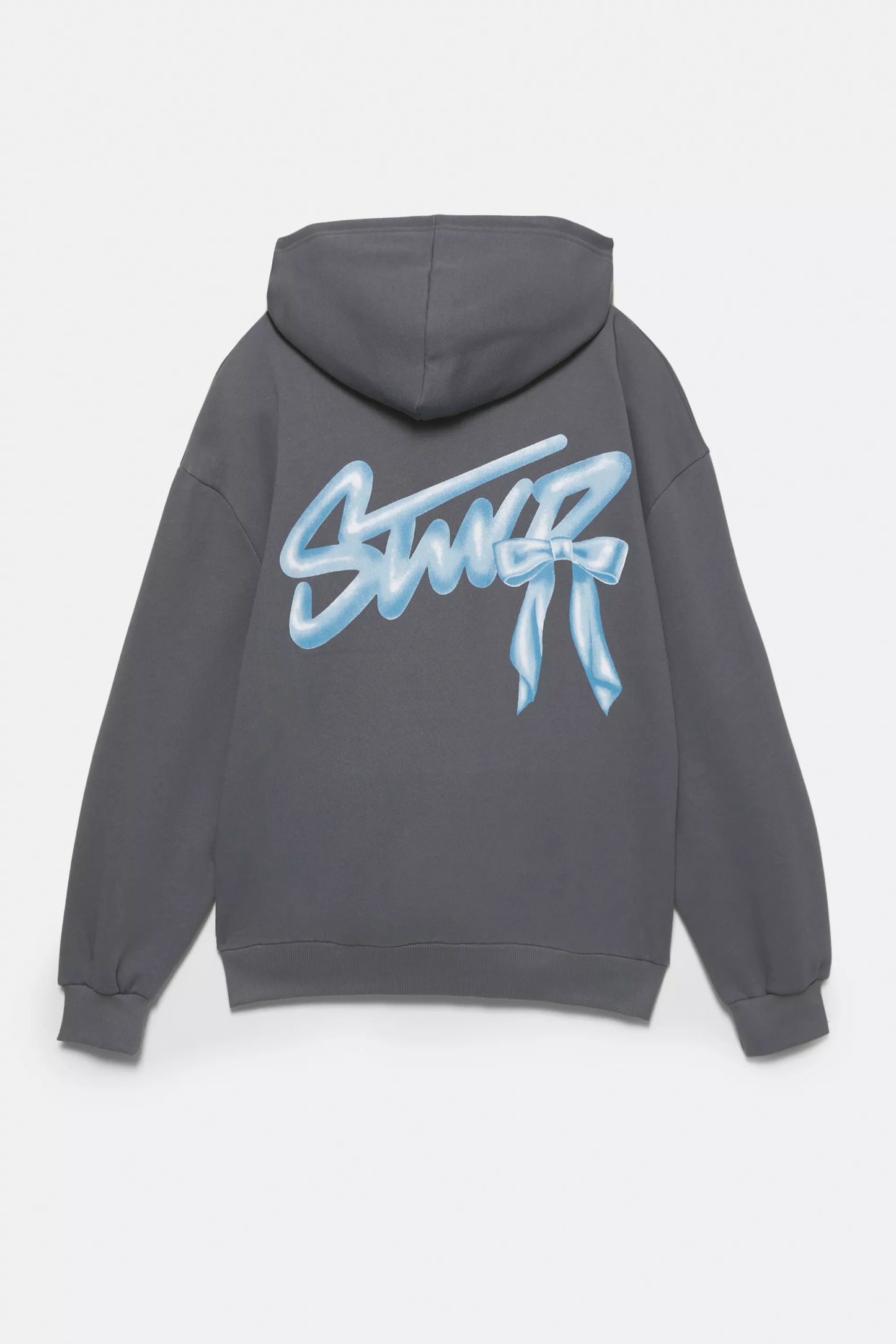 Hoodie with bow graphic - Pullandbear