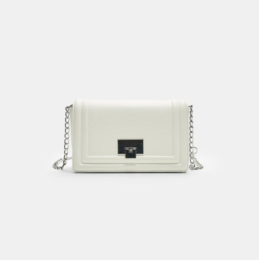 Brossbody bag with hardware