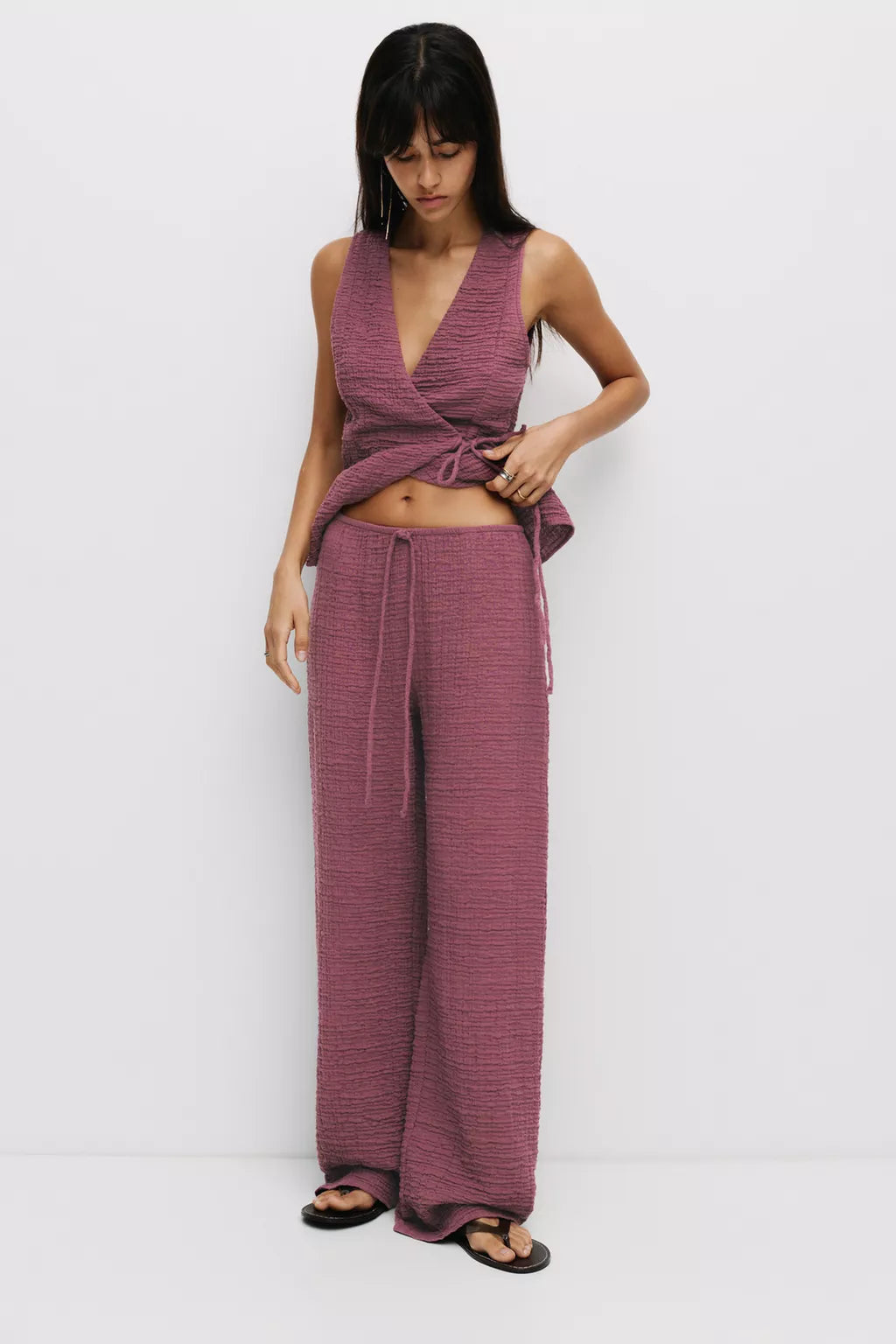 CREASED EFFECT CROSSOVER - SET